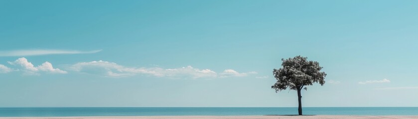 Obraz premium A minimalist representation concept