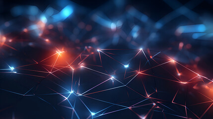 Modern Digital Abstract 3D Background