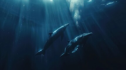 Whale Song Underwater