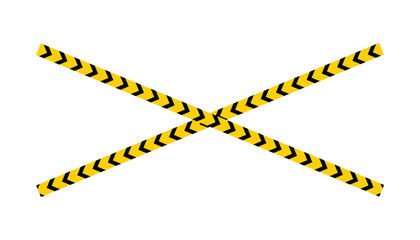 Quarantine stripes, Warning tape, Warning stripes, Accident or danger warning, Crossed caution tape set, Yellow and black warning stripes, hazard, Repeated construction, danger sellotapes