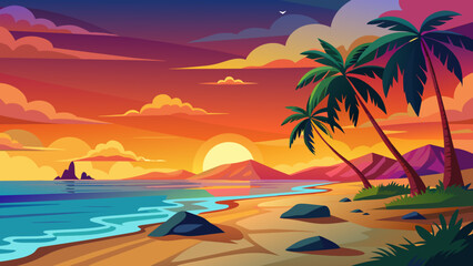 beach-at-sunset