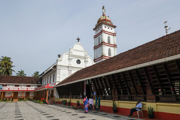 St Thomas Syro Malabar Catholic Church Palayoor Kodungallur Kerala India where the apostle Thomas...