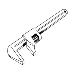 illustration of a wrench