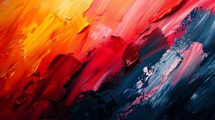 An abstract background with bold brushstrokes and contrasting colors, evoking a sense of energy and artistic expression
