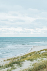 Fototapeta na wymiar Coast of the Baltic Sea, Curonian Spit