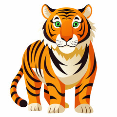tiger--on-a-white-background--no-background 