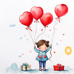 a girl with a balloon_01