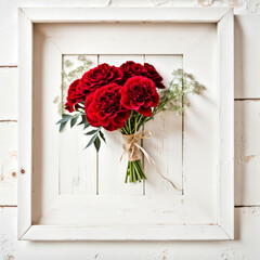 flower Carnation frame_01