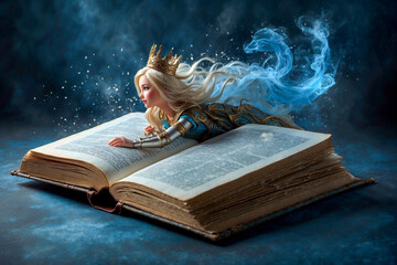 A Fairytale Journey Begins: Princess Captivated by Magic Book