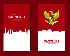 Pancasila Day Bundle Vertical Template
