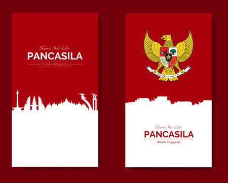 Pancasila Day Bundle Vertical Template