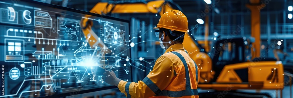 Poster construction technology powering the future of infrastructure development and automation