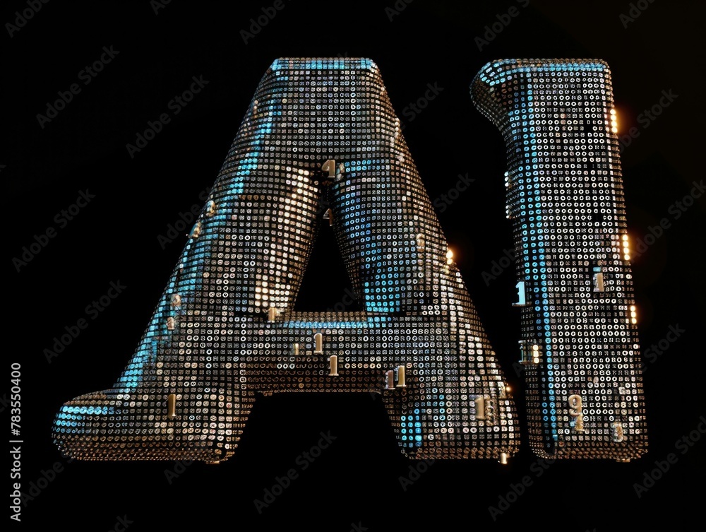 Fototapete a 3d image of an 