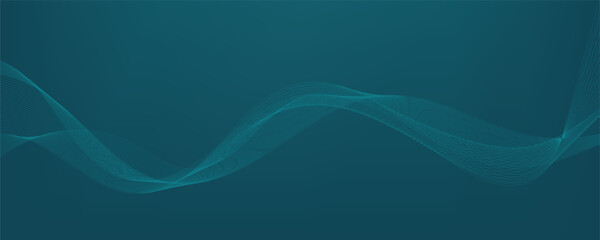 abstract blue background with waves
