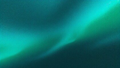 Obraz premium Glowing Turquoise: Teal Green Blue Gradient Noise Texture