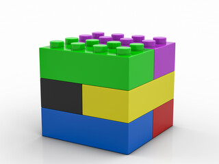 Fototapeta premium Toy blocks