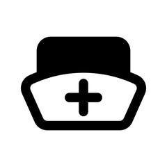 nurse glyph icon