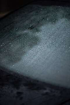 rain drops on window 