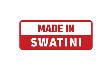 Made In Swatini Rubber Stamp