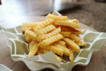 French fries or fried potato , fries