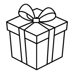 gift box with ribbon