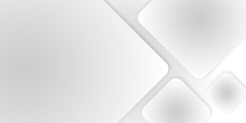 Geometric white abstract square shape banner background. Digital futuristic technology 
concept geometric line vector background. Design for banner, poster, template, cover, technology background.
