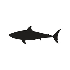 Fototapeta premium icon shark vector