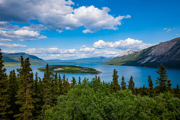 Beautiful Nares Lake Skagway Alaska