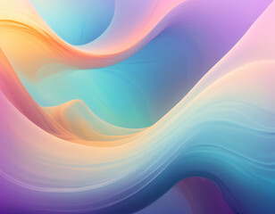 Vibrant Abstract Colorful Wave Background