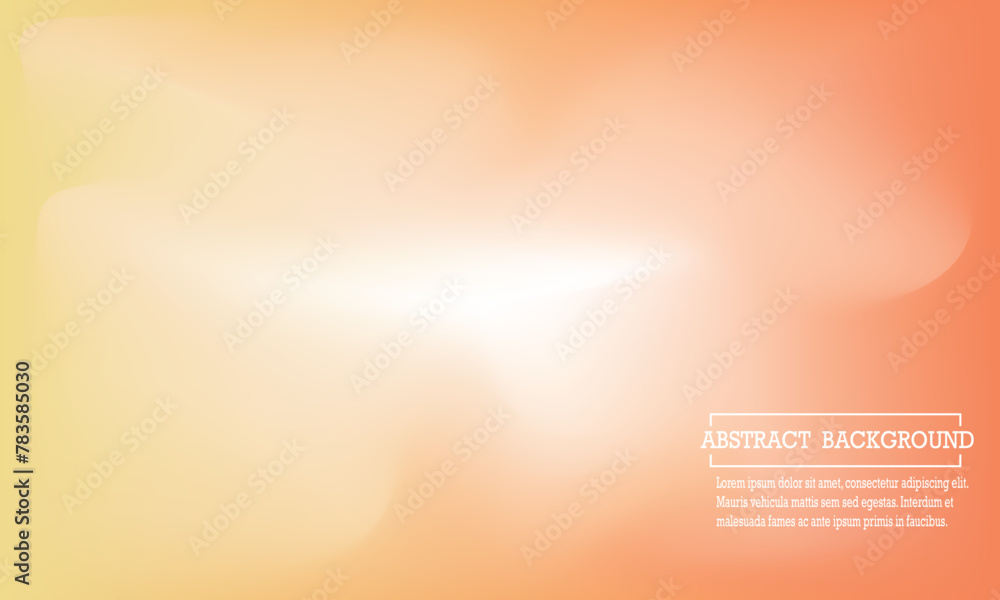 Poster blurred gradient colourful background with geometric shape element