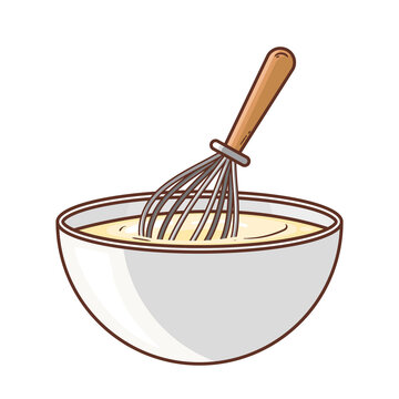 recommend clip art: Cartoon mixing bowl clipart