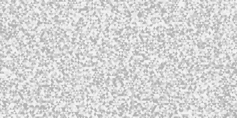 Abstract digital grid light pattern white Polygon Mosaic triangle Background, business and corporate background. Vector geometric seamless technology gray and white transparent triangle background.