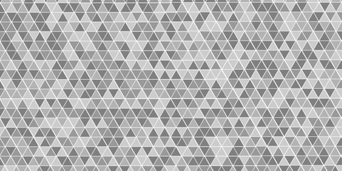 Abstract digital grid light pattern white Polygon Mosaic triangle Background, business and corporate background. Vector geometric seamless technology gray and white transparent triangle background.