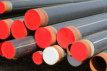 metal pipes for the creation of energy infrastructures for the transport of fluids - 783596497