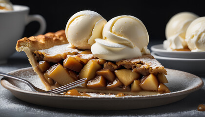 A delightful portrayal of a sugary dessert, with thick layers of paint emphasizing its sweet and indulgent details. The scene captures the vibrant colors and textures of the treat, evoking a sense of 