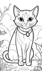 Cheerful Kitty Coloring Activities for Toddlers: Printable Fun
