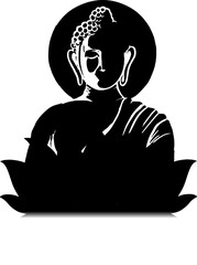 Beautiful happy vesak day buddha jayanti traditional card background