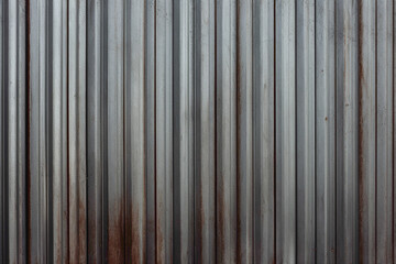 Corrugated metal texture.