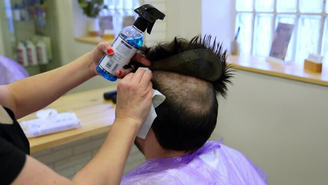 Detailed hair system maintenance for hygiene and longevity