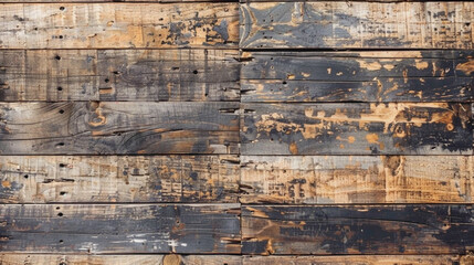 Distressed wooden plank texture background.