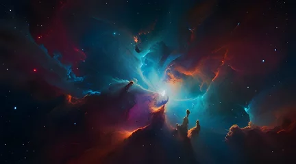 Photo sur Plexiglas Ondes fractales galaxy in space