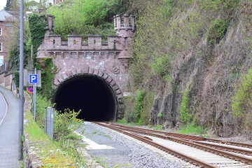 railroad tunnel in Kyllburg, Germany