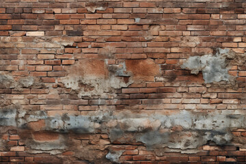 Weathered brick texture.