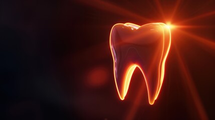 Illuminated Tooth