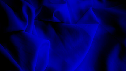 Blue Cloth Background Fabric Texture Color Pattern Gradient Silk Luxuty Textile Light Banner...