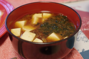 豆腐と青さのおみそ汁