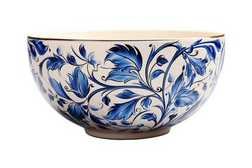 Decorative Bowl on transparent background.