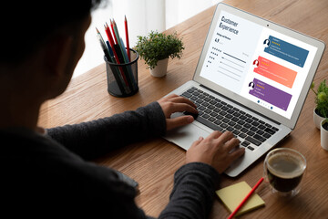 Customer experience and review analysis by modish computer software for corporate business