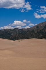 Fototapeta na wymiar Colorado national sand dunes
