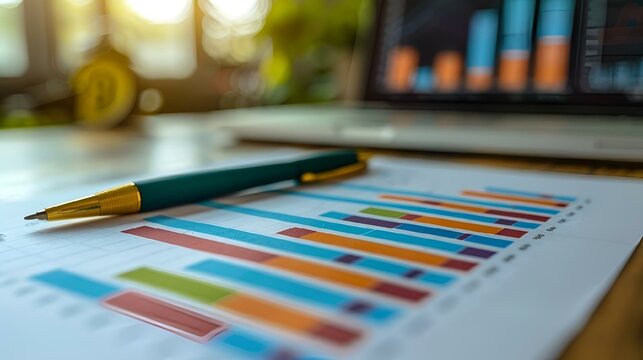 a notebook and pen sitting next to a laptop computer on a desk
